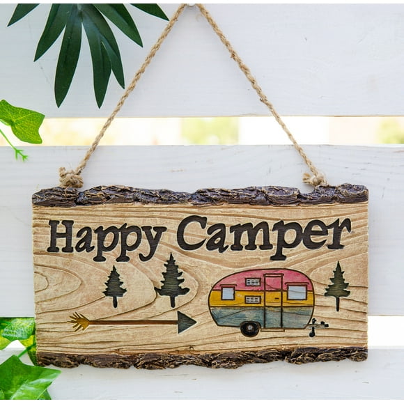 Happy camper hechizo 60cm caravana auto pegatinas vacaciones camping Heck sticker b67